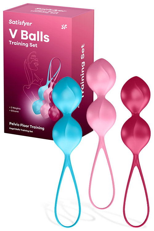 Satisfyer 6 Weighted Dual Kegel Balls (3 Pce Set)