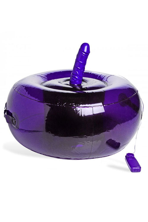 Frisky Remote Controlled Vibrating Inflatable Love Seat with 6.25 Dildo