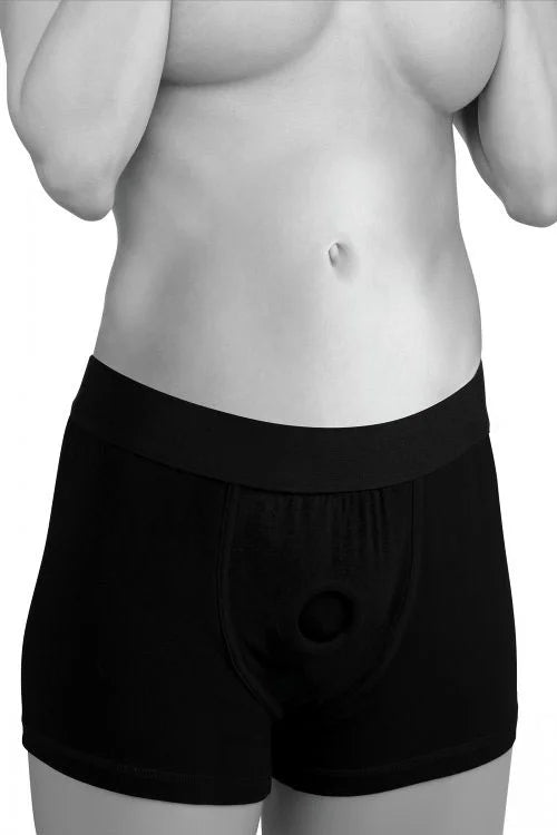 Strap U Boxer Brief Style Strap On Harness