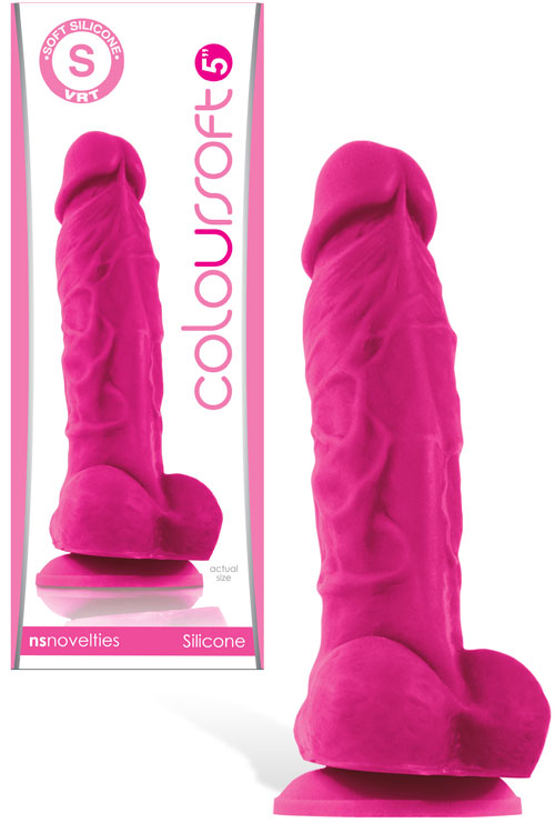 nsnovelties 6.7 Realistic Soft Silicone Dildo With Suction Base