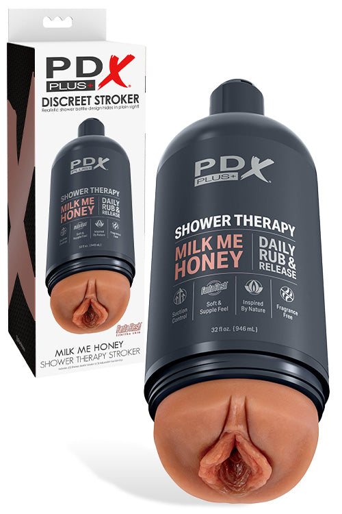 PDX Milk Me Honey 8.1 Discreet Shower Bottle Stroker