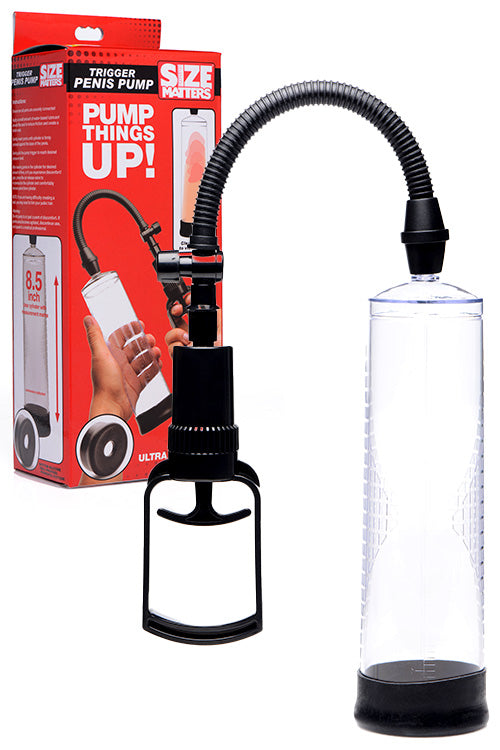 Size Matters 8.5 Trigger Penis Pump