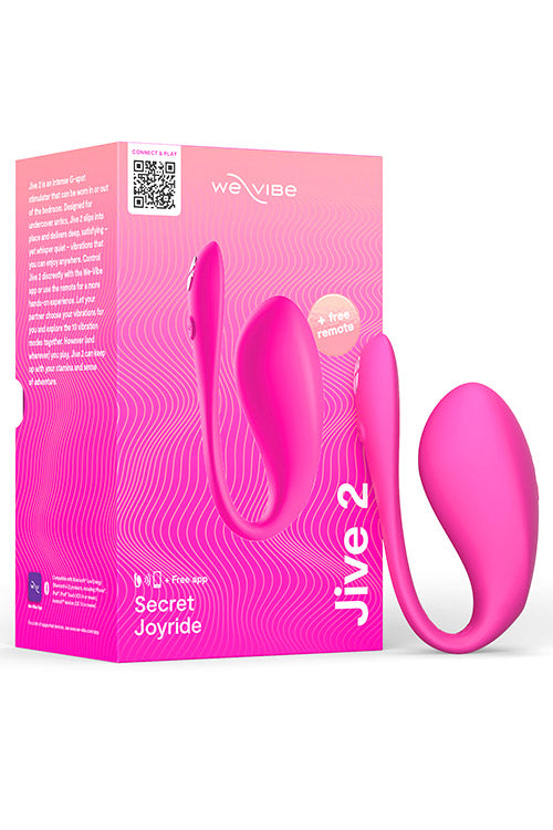 We-Vibe Jive 2 App & Remote Controlled 4.1 Wearable Egg Vibrator