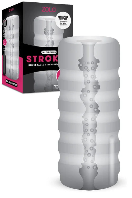 ZOLO Girlfriend Squeezable Vibrating Masturbator