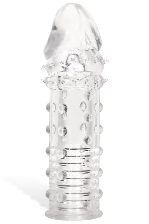 Adam and Eve Nubbed Semi Realistic 2 Penis Extension