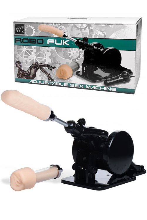 LoveBotz Adjustable Deluxe Thrusting Portable Sex Machine
