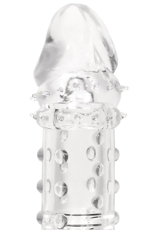 Adam and Eve Nubbed Semi Realistic 2 Penis Extension