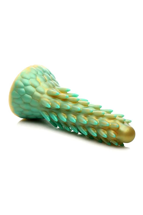 Creature Cocks Stegosaurus 7.6 Silicone Spiky Reptilian Monster Dildo