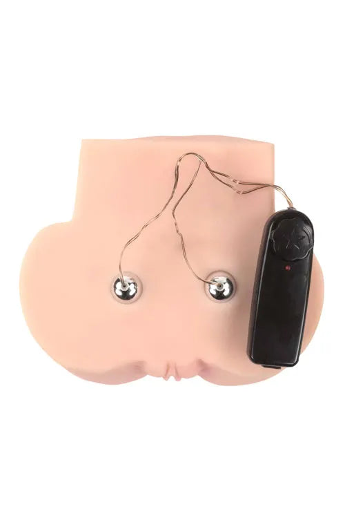 Adam and Eve Doggie Style Debbie 7.5 Dual Entry Vibrating Masturbator