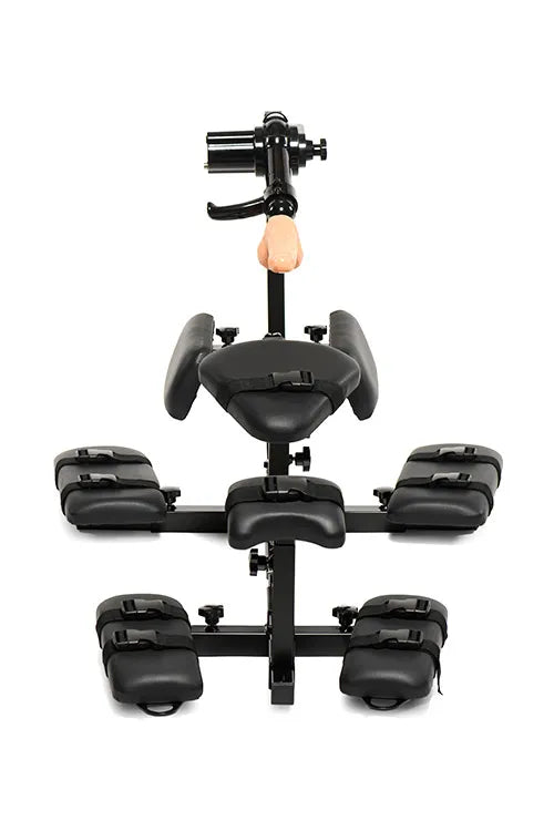 Master Series Subversion 55 Deluxe Adjustable Stockade with Sex Machine