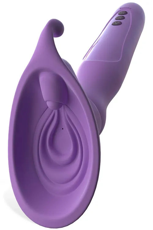 Pipedream 9.7 Clitoral Pump & Vibrating Tongue Rabbit Vibrator