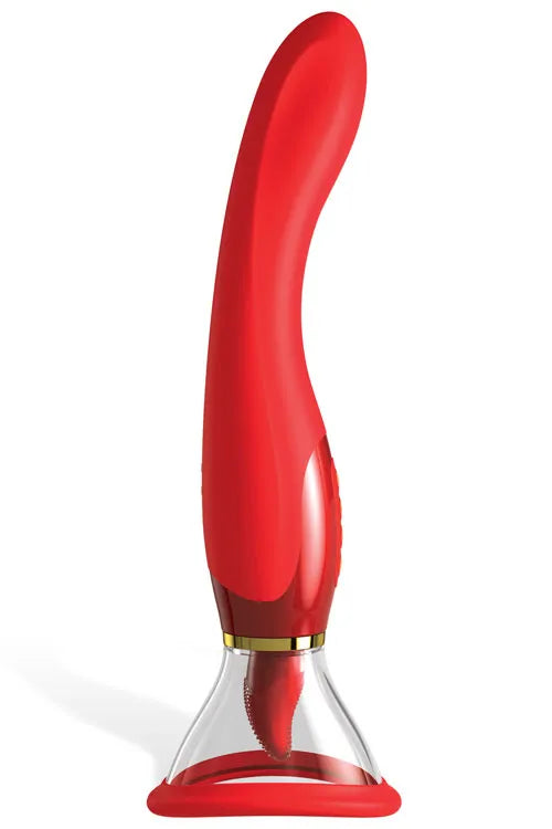 Pipedream 9.8 Oral Sex Simulation Vibrator with Rotating Sucker