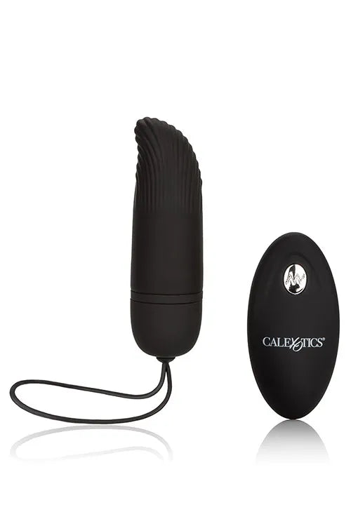 Calexotics Remote Controlled 3.75 Ridged G Spot Bullet Vibrator