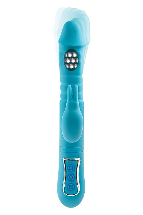 Adam and Eve 13 Silicone Head Wand Massager Rose Gold Edition