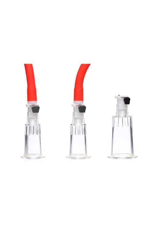 Master Series 3 Way Suck Her Clitoris & Nipple Female Pump