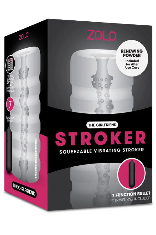 ZOLO Girlfriend Squeezable Vibrating Masturbator