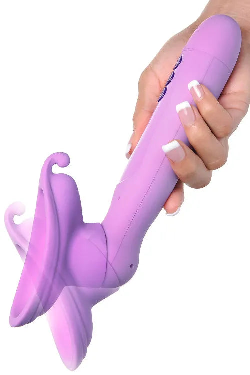 Pipedream 9.7 Clitoral Pump & Vibrating Tongue Rabbit Vibrator