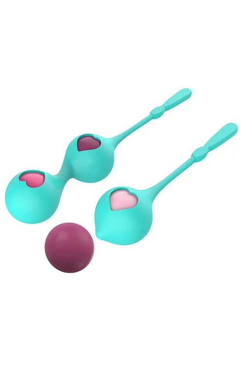 Adam and Eve Eves Weighted Kegel Ball 2 Piece Set
