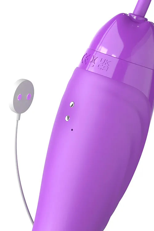 Pipedream Her Ultimate Pleasure Max 9 4 in 1 Pleasure Pump with Tongue & Vibrating Handle