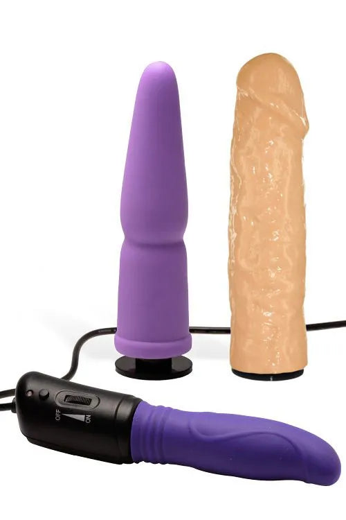 LoveBotz Versatile Thrusting Sex Machine with 2 Attachments