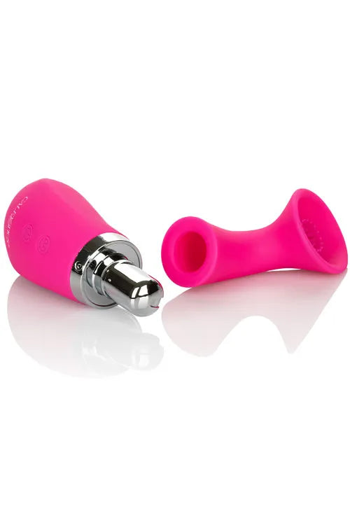 Calexotics Vibrating 6.75 Silicone Clitoral Pump